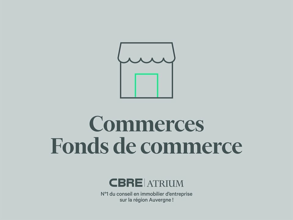 ATRIUM VENTE-FONDS DE COMMERCE-PONT-DU-CHATEAU-63