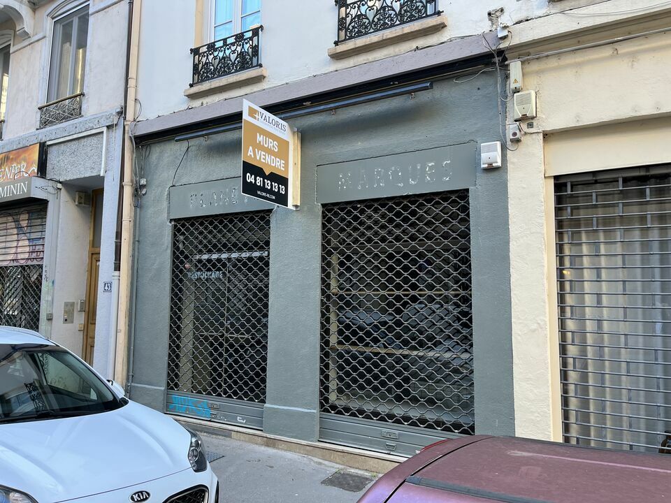 VALORIS REAL ESTATE VENTE-LOCAL COMMERCIAL-LYON_6-69