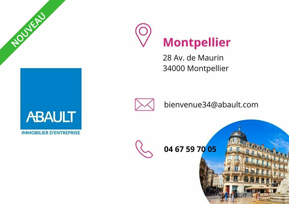 ABAULT MONTPELLIER LOCATION-LOCAL COMMERCIAL-MONTPELLIER-34