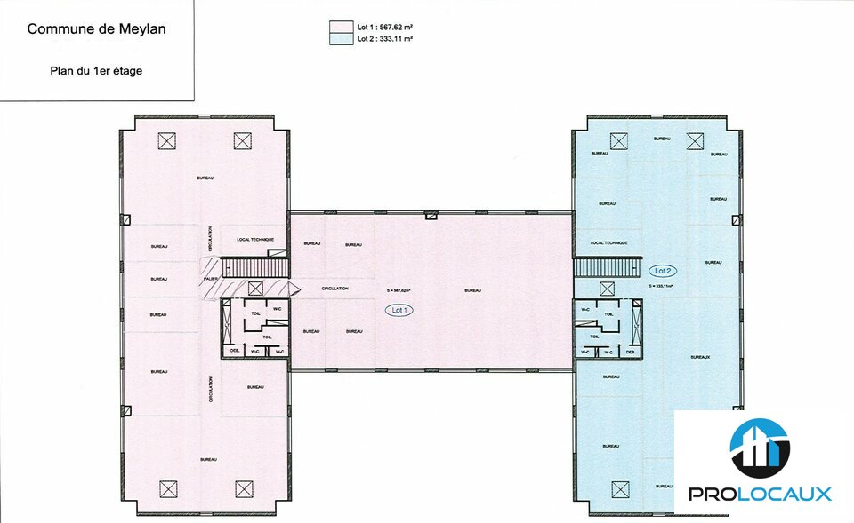 PROLOCAUX LOCATION-BUREAUX-MEYLAN-38