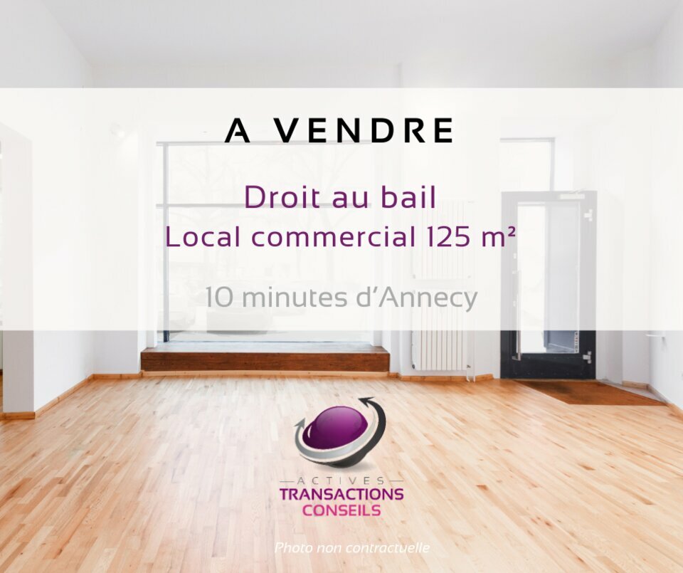 ACTIVE TRANSACTIONS CONSEILS VENTE-LOCAL COMMERCIAL-ANNECY-74