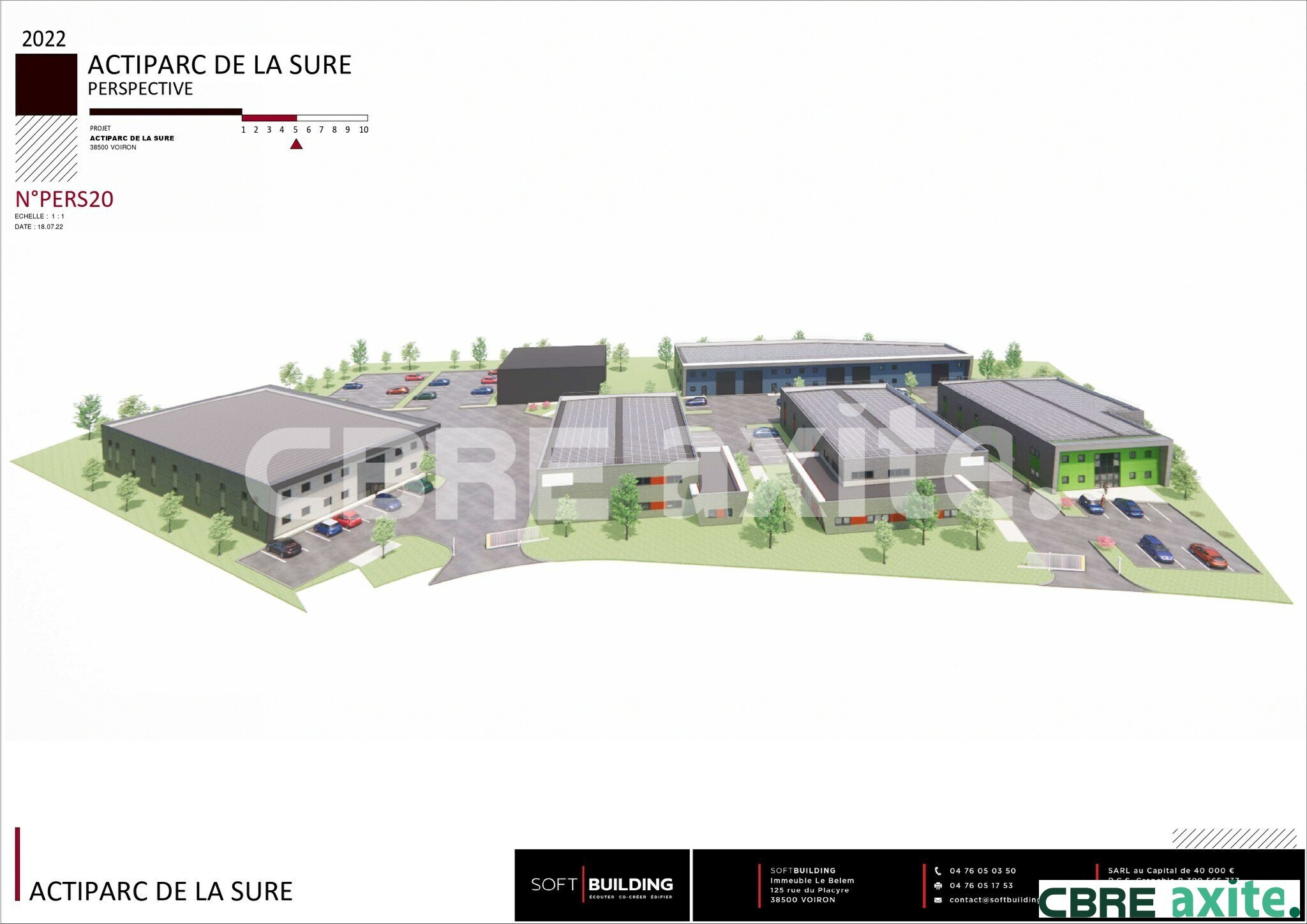 CBRE AXITE GRENOBLE VENTE-LOCAL D'ACTIVITE-VOIRON-38