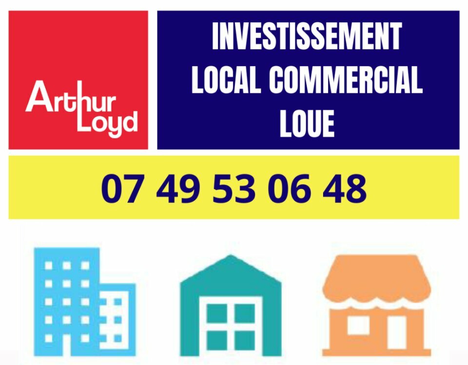 ARTHUR LOYD POITOU VENDEE VENTE-LOCAL COMMERCIAL-CHATELLERAULT-86