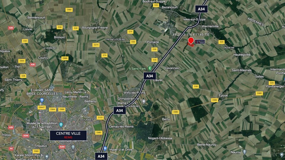 ENTREPOTS XXL FRANCE LOCATION-ENTREPOT-LAVANNES-51