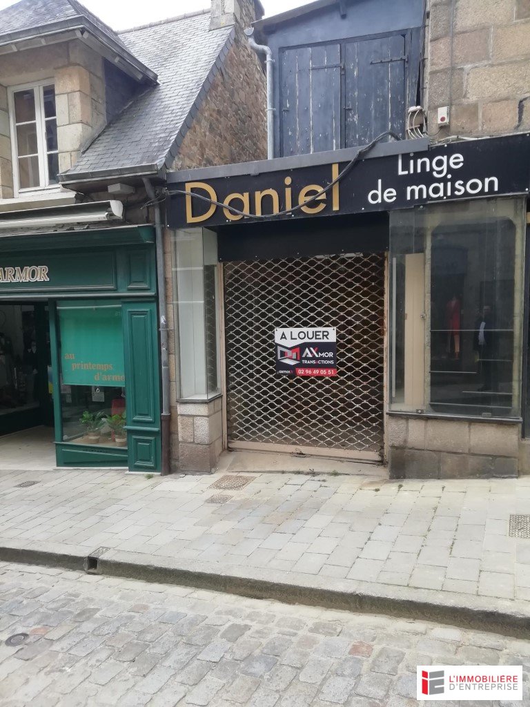 IMMOBILIERE SAINT-MALO LOCATION-LOCAL COMMERCIAL-LANNION-22