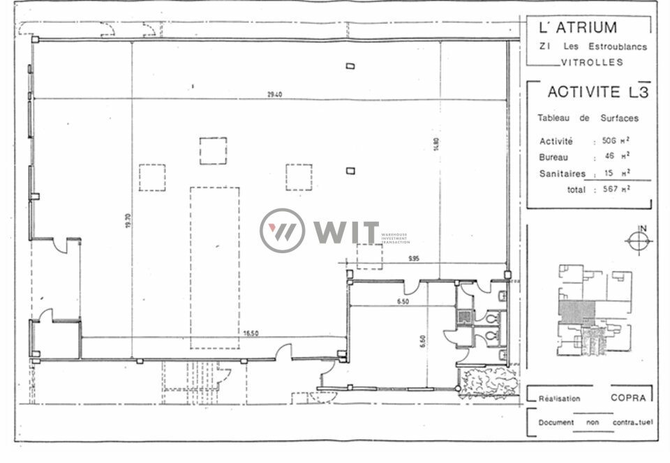 WIT LOCATION-LOCAL D'ACTIVITE-VITROLLES-13