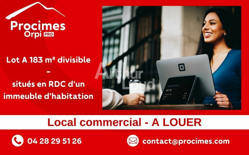 ARTHUR LOYD 2 SAVOIES LOCATION-LOCAL COMMERCIAL-VIVIERS_DU_LAC-73